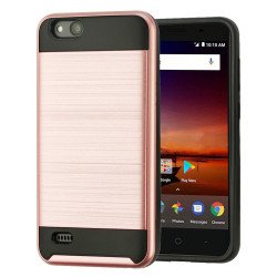 ZTE Tempo X N9137 / Avid 4 / Fanfare 3 / Blade Vantage Armor Hybrid Case (Rose Gold)